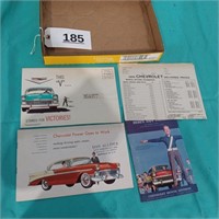 1956 Chevy Sales Literature