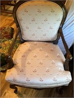 VINTAGE PINK CHAIR, (CHAIR IS PINK)