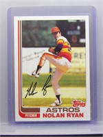 1982 Topps Nolan Ryan