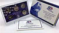 2007 U.S. Mint 50 State Quarters Proof Set