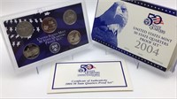 2004 U.S. Mint 50 State Quarters Proof Set
