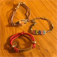 (3) Mixed Bracelets