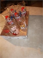 Vintage Pizza Hut E.T. & Arby's Woody Tumblers &