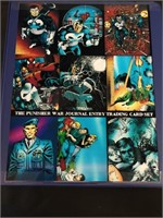 1992 The Punisher War Journal Entry Trading Cards