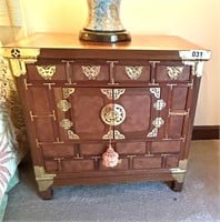 Asian Cabinet - Brass Accents, 24x15x22