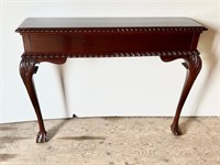 VINTAGE MAHOGANY CONSOLE TABLE