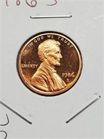 1986-S Proof Lincoln Penny