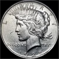 1925-P Peace Silver Dollar Gem BU