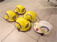 (5) HELMETS...Note: Helmets were NEVER used in a