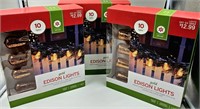 3 Packs Edison Gold Bulbs New in Box
