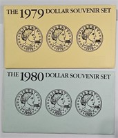 1979-1980 SBA $1 in OMP - 6 Coins