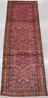 Handmade Hamadan Runner Rug