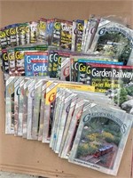 2 BOXES OF ASSORTED GARDEN RAILWAYS MAGAZINES