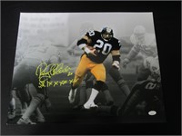 ROCKY BLEIER SIGNED 16X20 PHOTO STEELERS JSA