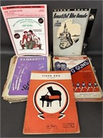 Vintage Sheet Music and Booklets