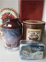 Lot of (5) Collector’s Tins