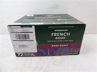 Starbucks French Dark Roast Pack of 72 K-Cups
