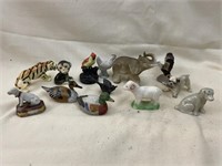 13 Various Animal Figures, Japan and Others