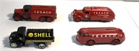 Texaco & Shell Die Cast Trucks