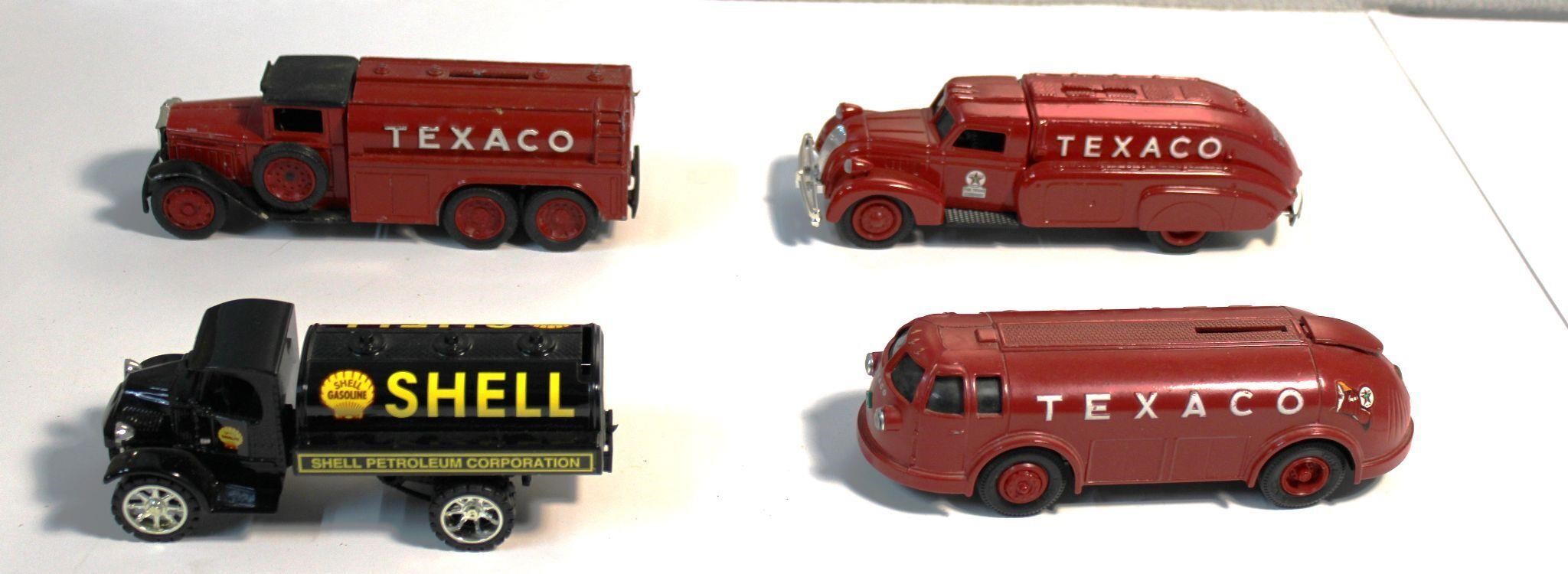 Texaco & Shell Die Cast Trucks