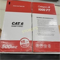 New in Box MonoPrice CAT6 1000ft