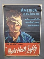 Authentic 1942 Us Gov't Poster