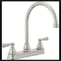 PEERLESS TWO HANDLE KITCHEN FAUCET CHROME