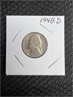 1948-D Jefferson Nickel