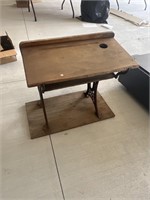 Antique school desk