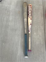 Two softball bats