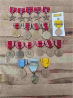 Lot of Assorted Military Medals