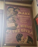 Vintage movie poster A Night at the Opera 
Marx