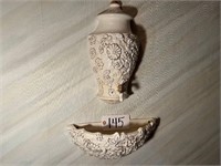 Ceramic Water Font & Planter Bowl