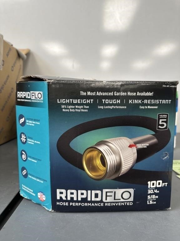 RapidFlo 100ft Compact Garden Hose

Lightly