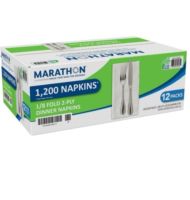 Marathon 1200Pk. Dinner Napkins