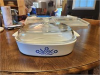 Corningware Cornflower 10in Covered Casserole