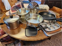 Pans. Baking and Cooking. Revere ware. Nordic