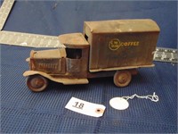 CW Brand Coffee Truck, 1920's