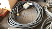 HEAVY 12/3 EXTENSION CORD WITH ADAPTER