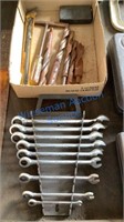 METRIC COMBINATION RATCHET WRENCHES AND BITS,