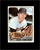 1965 Topps #169 Dave Vineyard EX to EX-MT+