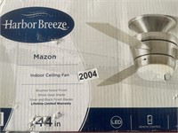 HARBOR BREEZE INDOOR CEILING FAN