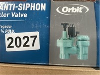 ORBIT ANTI SIPHON VALVE