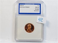 2003 S Proof Lincoln Cent Penny PR 70 DCAM IGS
