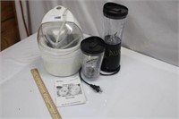 Ice Cream Maker & Personal Blender