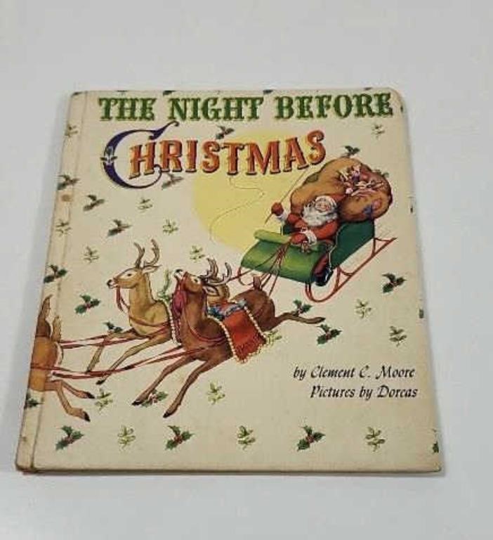 1948 The Night Before Christmas  Book By Clement