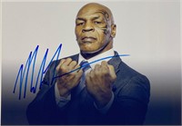 Autograph  Boxing Mike Tyson Photo
