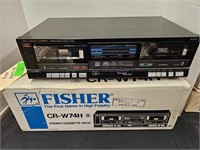 Fisher CR-W74H Dual Cassette Deck