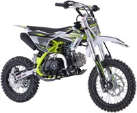 MotoTec X2 110cc 4-Stroke Gas Dirt Bike Green