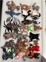 LOT OF 26 TY BEANIE ANIMALS